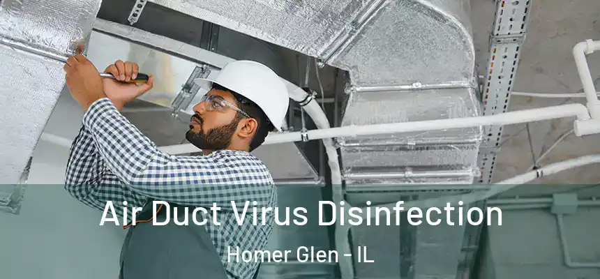 Air Duct Virus Disinfection Homer Glen - IL